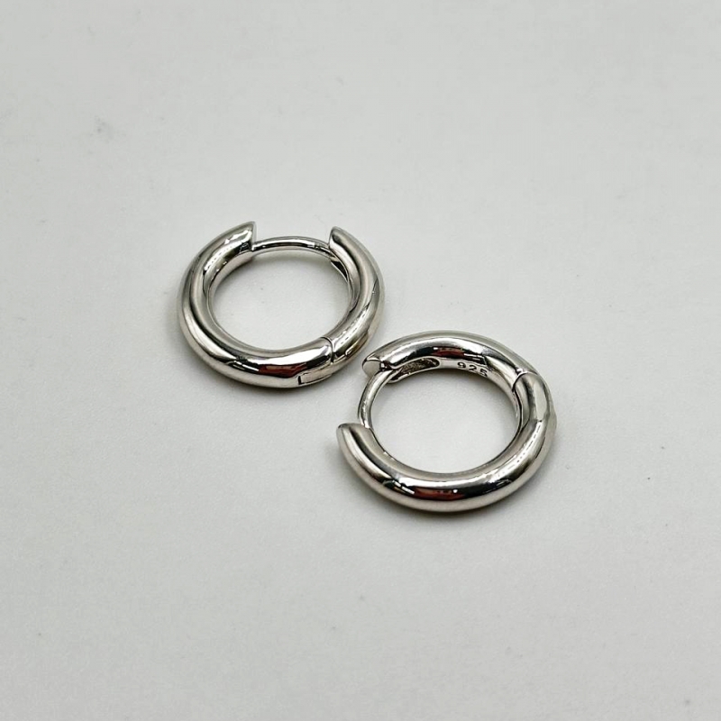 Швензы кольца цвет серебро 17*3мм