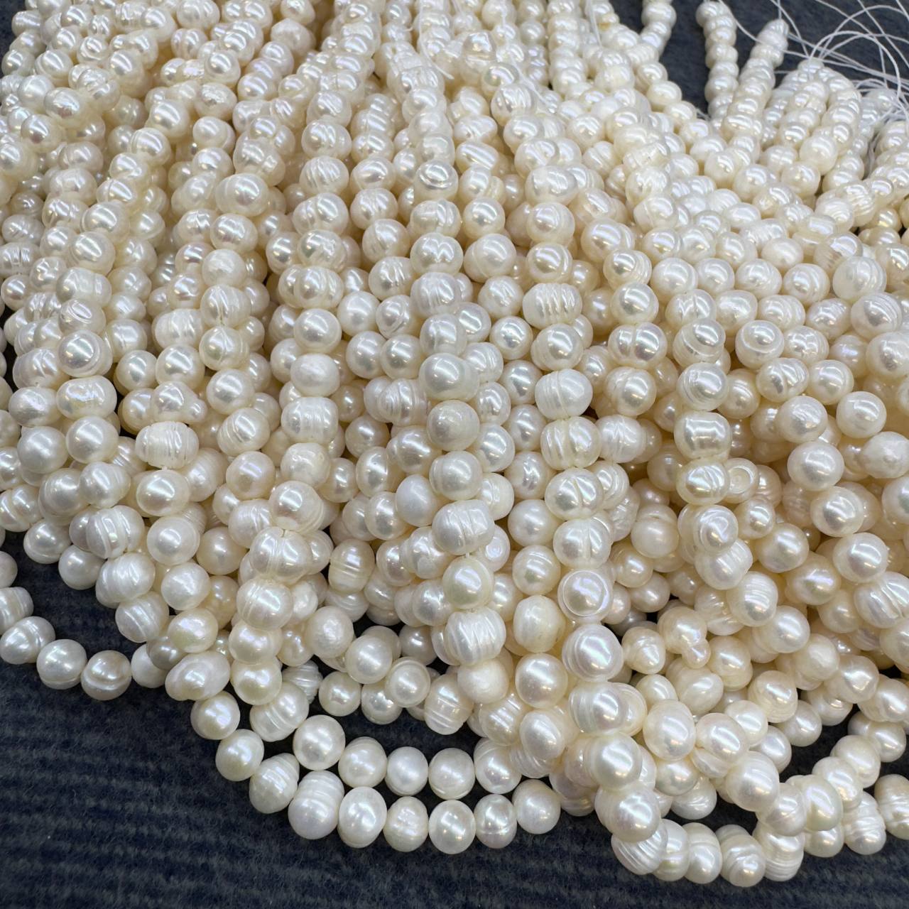 Жемчуг А культивированный размер 6-7мм